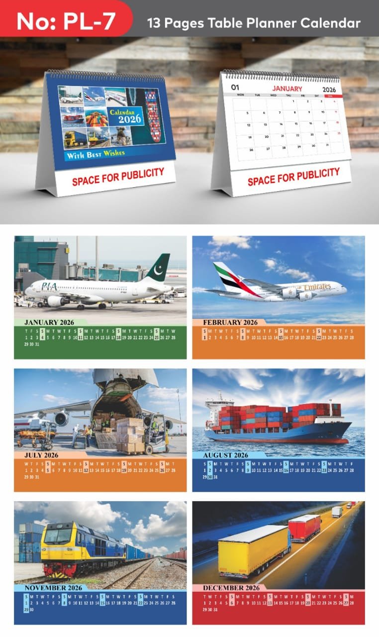 2026 Calendar PL Series | 13 Page Card Calendar 1 month on a page - Image 3